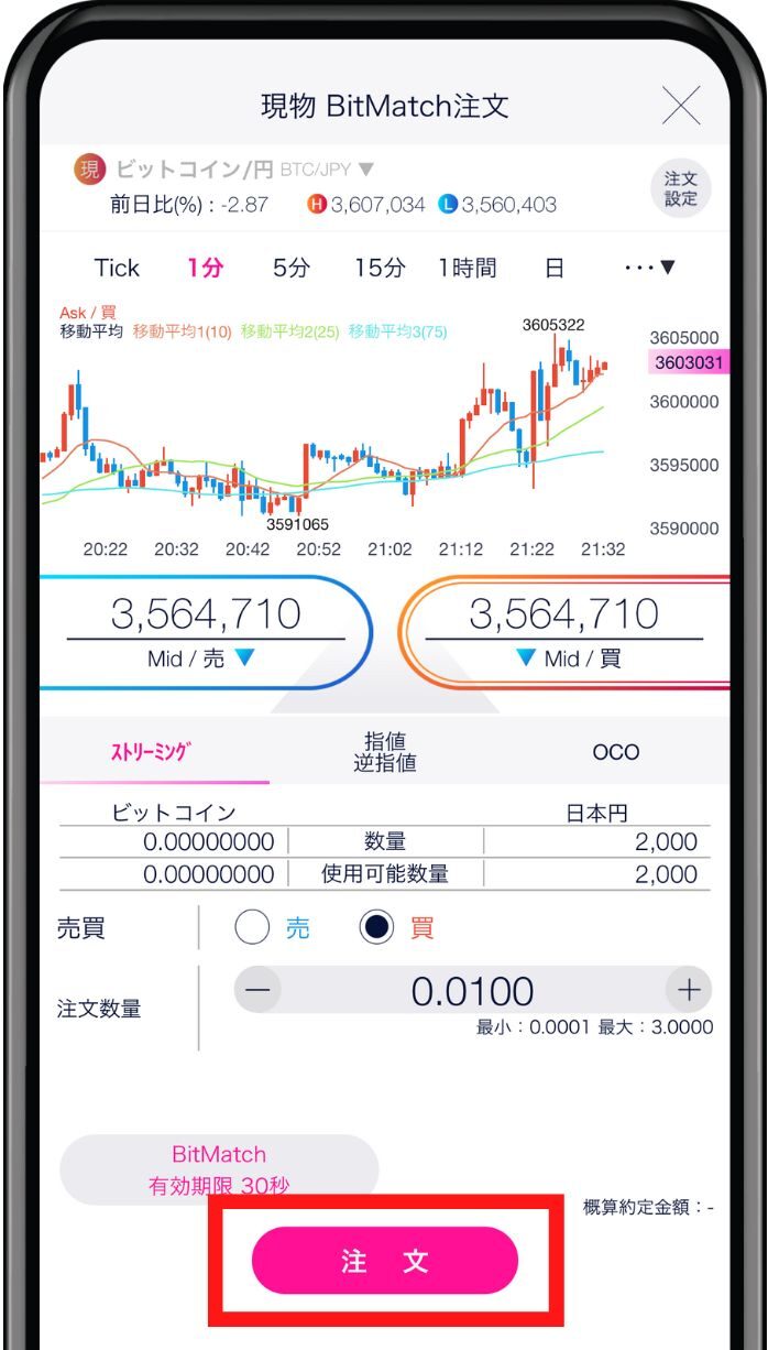 dmmbitcoin bitmatch